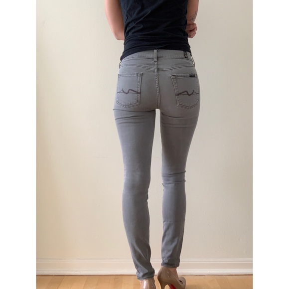7 For All Mankind Skinny Jeans - Picture 2 of 5
